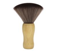 Spazzola morbida nera per spolverare i capelli da barbiere, strumento essenziale per la pulizia del taglio di capelli per barbieri e parrucchieri (D)