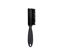 Spazzola morbida per capelli da parrucchiere, testa ad olio, pettine per acconciatura, per la schiena, per taglio di capelli, collo, barba, strumenti per salone di parrucchiere (nero (3 pezzi)