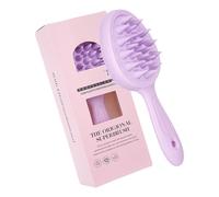 Spazzola morbida per il corpo 2 in 1 e spazzola per capelli per il cuoio capelluto per doccia e bagnoschiuma, migliora bene la circolazione sanguigna del cuoio capelluto massaggiatore esfoliante