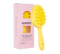 Spazzola morbida per il corpo 2 in 1 e spazzola per capelli per il cuoio capelluto per doccia e bagnoschiuma, migliora bene la circolazione sanguigna del cuoio capelluto massaggiatore esfoliante