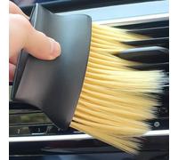 Spazzola morbida per spazzare la polvere degli interni dell'auto, strumento per il lavaggio dell'auto, artefatto, spazzola per la pulizia della presa d'aria della spazzola per la polvere dell'interno