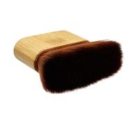 Spazzola morbida per tagliare i capelli da barbiere e parrucchiere, con manico in legno