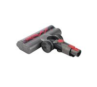 Spazzola motorizzata con rullo setolato, testina aspirapolvere, accessorio per pavimenti, fari a LED