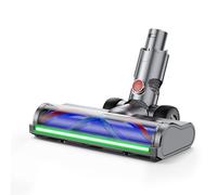 Spazzola Motorizzata per Dyson V6 Animal, V6 Fluffy, DC58, DC59, DC61, DC62, DC74, accessorio spazzola turbo con sgancio rapido per pavimenti duri e tappeti con luci LED