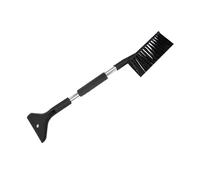 Spazzola Multifunzione A Manico Lungo, Raschietto for Neve E Ghiaccio for Parabrezza E Spazzola for Spazzare, Pala for La Pulizia Della Rimozione Della Neve(Black)