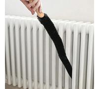 Spazzola multifunzione per la pulizia dei radiatori con manico lungo, spazzola per la pulizia della canna fumaria dell'asciugatrice, kit di pulizia della canna fumaria in acciaio inossidabile, spazzol