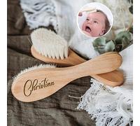 Spazzola Neonato Personalizzata,spazzola Personalizzata Con Nome Bambini,spazzola Neonato Legno,spazzola Per Capelli,spazzola Setole Morbide,pettine Neonato Per Nascita/Battesimo/Compleanno