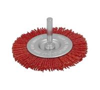 Spazzola Nylon Disco Ø 75 mm. 1/4".