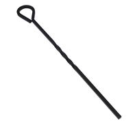 Spazzola, pala, poker e pinze per accessori camino 18" bruciatore a legna a...