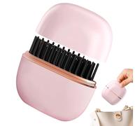 Spazzola per allungamento portatile - Cordless Fast Heating 25 W Styling Tools, Ricaricabile Hair Curler Straightener Brush | Mini Ionic Styler per Vacation Holiday Road Trip Commuting Dating