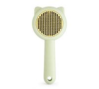 Spazzola per Animali Domestici, Denti, Verde tenero | Corpo in plastica resistente, Cardatore per , Per spazzolare il sottopelo, Per coccolare