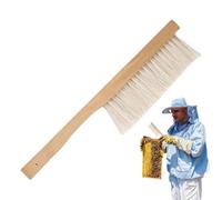 Spazzola per apicoltura, 39 x 7 x 1 cm, setole morbide in crine di cavallo naturale, strumento per la pulizia 'alveare | Forniture per l'alveare per uomini, donne, principianti, apiaristi