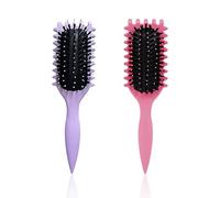 Spazzola per arricciare i capelli con cuscino d'aria da 2 pezzi, spazzola per arricciare, spazzola per lo styling, pettine per arricciare, strumento per lisciare e acconciare i capelli