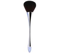 Spazzola per arrossamento in polvere, pennello per trucco in polvere sottile portatile, spazzole per unghie e cosmetici, strumento per il trucco del viso per contorno e definizione perfettamente