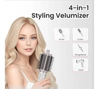 Spazzola per asciugacapelli ad alta velocità MAXGROOM 110000 RPM Cura dei capelli ad asciugatura rapida Styling Asciugacapelli Spazzola Asciugacapelli agli ioni negativi Multi Styler Hair Dryer Brush