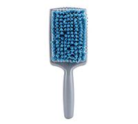 Spazzola per asciugare i capelli in microfibra assorbente, pettine per la cura dei capelli con paletta ad asciugatura rapida, fibra morbida per massaggi per capelli bagnati per