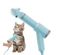 Spazzola per asciugare il cane, Asciugacapelli per cani con spazzola Slicker, Soffiatore per gatti con rimozione dei a bottone, Asciugacapelli a tre temperature, Asciugacapelli multiuso