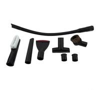 Spazzola per aspirapolvere, set di pulizia per aspirapolvere, ugelli per aspirapolvere, adattatore di ricambio D 35 mm, per Kärcher WD5 WD6