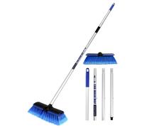 Spazzola per autolavaggio con Manico Lungo in PBT Testina Grande da 25 cm con