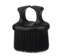 Spazzola per barba con anello da dito - Strumento per acconciatura da 2,36 pollici | Detergente in nylon ABS 30 G - Depolveratore leggero progettato per barbieri con una costruzione durevole
