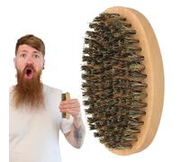 Spazzola Per Barba E Baffi - Spazzola Styling Per Barba E Baffi Con Setole Morbide,Strumento Per Modellare I Baffi Con Impugnatura Stabile Per Casa Viaggi Business Appartamenti Dormitorio