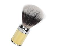 Spazzola per Barba in Schiuma Rimuovi lo Sporco Spazzola per Barba in Morbida Schiuma Sintetica in Lega di Alluminio per Salone di Bellezza (GOLD #11)