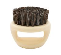 Spazzola per barba - Modellatore di setole vintage con manico, strumento per acconciatura dei capelli, accessorio toilette da uomo | facile applicazione o balsamo, compatto uso domestico e in