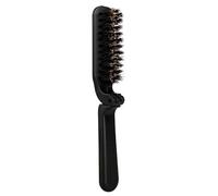 Spazzola per barba pieghevole | 1 x spazzola per capelli in setole cinghiali antistatiche | Spazzole per baffi pieghevoli tascabili, spazzole pieghevoli da viaggio per la casa quotidiana, accessorio