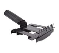 Spazzola per bestiame, pettine per la toelettatura di, capre, pecore, strumento portatile per la rimozione dei con manico ergonomico, denti in ferro su entrambi i lati, ideale per la cura