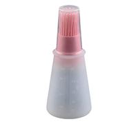Spazzola per bottiglia di olio con coperchio in silicone per imboscare olio pennello dispenser pennello grill cottura strumento barbecue spazzola cucina gadget utile e pratico