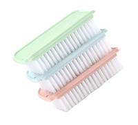 Spazzola per bucato in plastica per morbidi 3 pezzi (blu / verde / rosa)