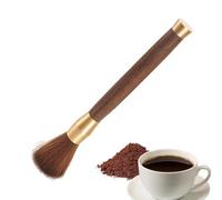 Spazzola per caffè: spazzola per la pulizia della polvere di caffè, detergente per macinino per pennelli da caffè | Manico in legno Strumento da cucina Spazzola da caffè Spazzola con setole