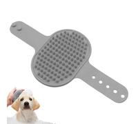 Spazzola per Cane con Shampoo,Impugnatura Regolabile a Anello per Massaggio Lenitivo - Spazzola Massaggiante per Cani e Gatti | per Doccia, Toeletta Domestica e Salone di Bellezza