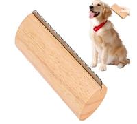 Spazzola per Cani contro la Perdita di Pelo | Pettine da Sottopelo con Impugnatura Antiscivolo - Spazzola in legno per rimuovere il pelo del gatto | Per gattini, razze medie e grandi, pelo lungo, cort