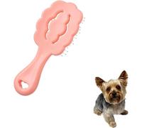Spazzola per cani di piccola taglia, a forma di nuvola, per la toelettatura dei cuccioli, strumento districante delicato per maltesi, Shih Tzus, Yorkies e cani di piccola taglia, perfetta per la cura
