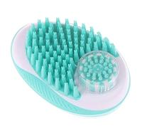 Spazzola per cani e gatti 1pc Spazzola da bagno for cani Pettine in silicone Pet SPA Shampoo Spazzola for massaggio Doccia Pettine for la rimozione dei peli Strumento for la pulizia degli animali dome