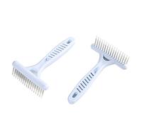 Spazzola per cani e gatti 2 pezzi Spazzola for cani da compagnia Spazzola for capelli corti e spessi for capelli Rimuovi gatto Sposo Spazzola for rastrello liscia Spazzola for pettine for cani da comp