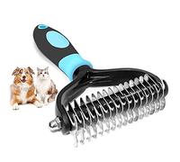 Spazzola per cani e gatti Spazzola for la rimozione dei peli degli animali domestici Accessori for la pulizia del cane a doppia faccia Spazzola for toelettatura del gatto Pettine for la cura degli ani