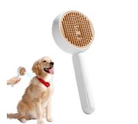 Spazzola per cani per distacco - Spazzola per gatti multifunzionale con vapore e pulsante di rilascio - Forniture per la toelettatura per animali domestici, spray per acconciatura per capelli