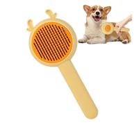 Spazzola Per Cani Per La Del Pelo Pettine Massaggiante 2 in 1 per la | Pettine Per Pulire Il Pelo Dei Cuccioli Bagno Doccia Salone Interno Esterno Veterinario