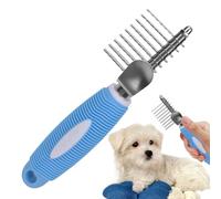 Spazzola per Cani per la | Pettine Metallico Ergonomico Per Rimuovere Il Sotto pelo,Accessorio Toelettatura Per Gatti A Pelo Lungo - Per Cuccioli Gattini Casa Interno Viaggio Appartamento