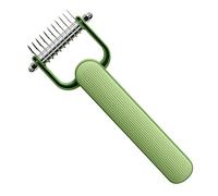 Spazzola Per Cani Per La,Rastrello per Rimozione Sottopelo Canino - Doppia Faccia Pettine Dematting Per Gatti Attrezzo Per Cani Di Razza Animali