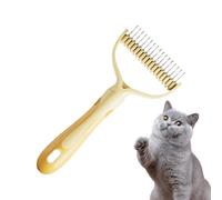 Spazzola per cani per la, spazzola per sottopelo per cani - Spazzola sottopelo portatile per gatti, spazzola per peli di cane, spazzola per toelettatura per gatti, spazzola compatta per perdita