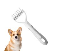 Spazzola per cani per, spazzola per sottopelo per cani | Spazzola per sottopelo per a doppia faccia per per gatti | per la del cane Pettine ergonomico per la toeletta