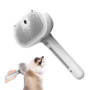 Spazzola per cani per toelettatura, spazzola per la rimozione dei degli animali domestici, pettine districante per gatti con funzione spray integrata, pettine in acciaio, per animali