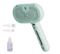 Spazzola per cani, pettine autopulente a vapore 3 in 1 per cani e gatti, rimozione peli con un clic, anti-groviglio