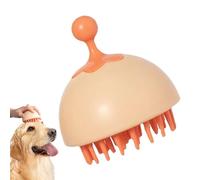 Spazzola per cani, spazzola per il bagno di animali domestici, spazzola per il bagno, massaggio per la cura degli accessori per animali domestici, pettine per la pulizia del gatto e della vasca da