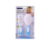 Spazzola per capelli 2 in 1 per bambini, spazzola in silicone morbido per pelli sensibili, 0-12 mesi