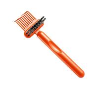 Spazzola per capelli 2 in 1 per pulizia ergonomica portatile | Pettine detergente per uso quotidiano, salone, casa, donne, uomini, trucco, doccia, styling