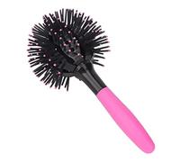 Spazzola per Capelli 3D Bomb Curl Pettine per Capelli a Sfera Rotonda a 360 Gradi Resistenza Alle Alte Temperature Pettine per Capelli Ricci 3D per Capelli Bagnati e Asciutti
